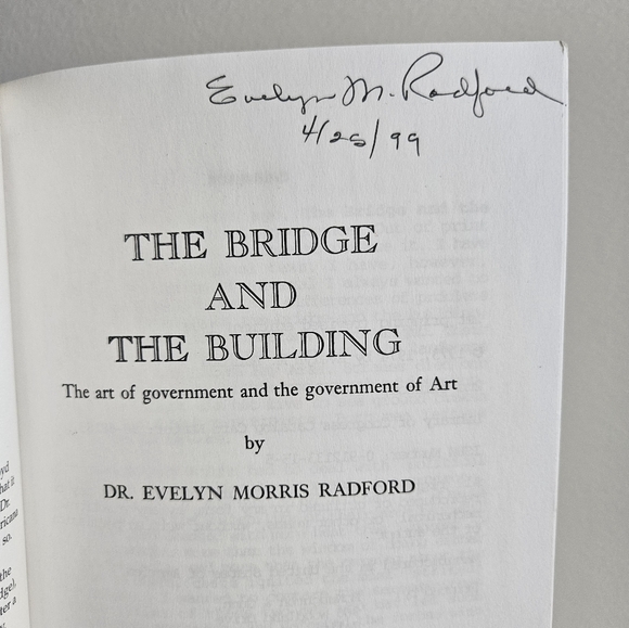 BOGO Books: "The Bridge and the Building" Signed Paperback - Picture 3 of 10